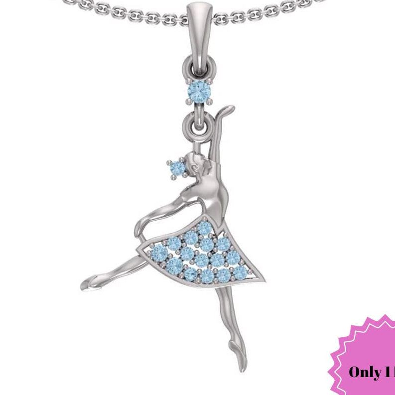 Collier Ballerine Classique en argent