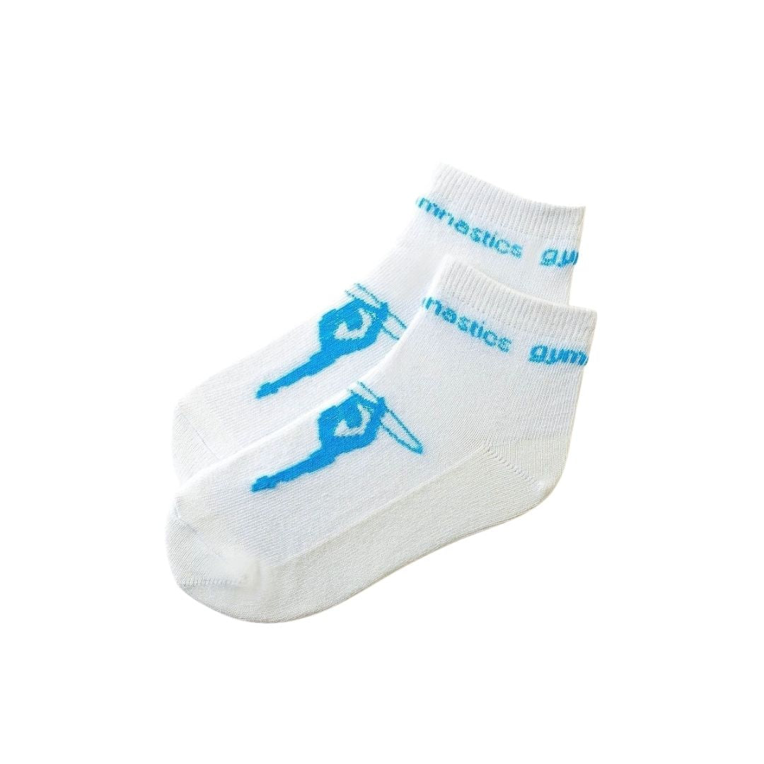 Chaussettes avec imprimé gymnaste