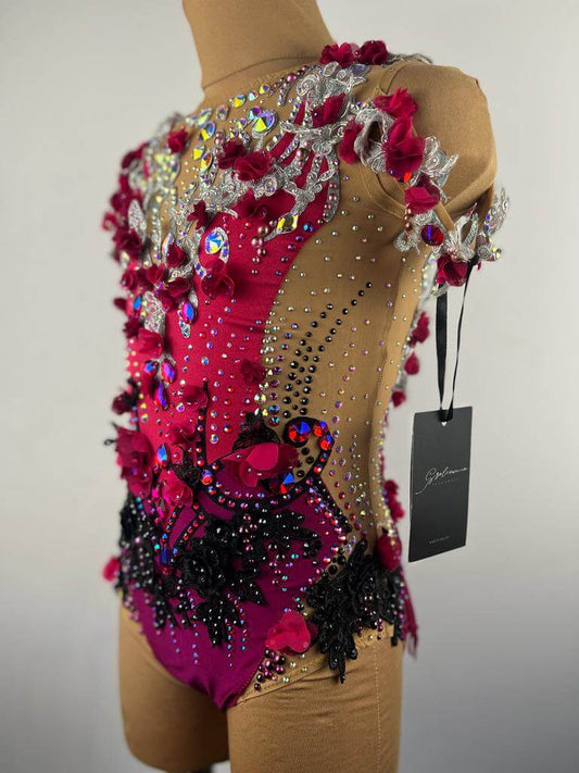 Justaucorps « Vin et Cerise »