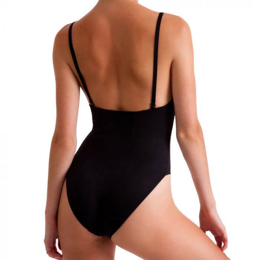 Invisible under leotard with low back