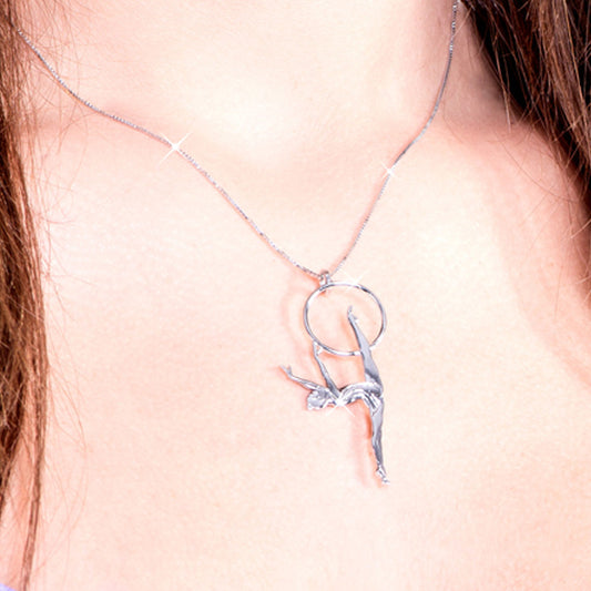 Collier vénitien en argent 925 « Gymnase à créoles »