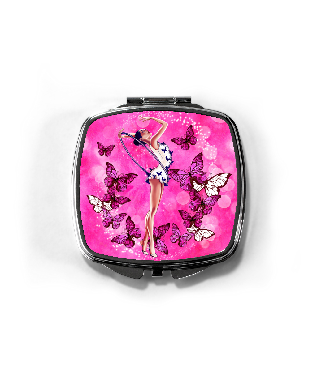 Miroir compact Gymnaste