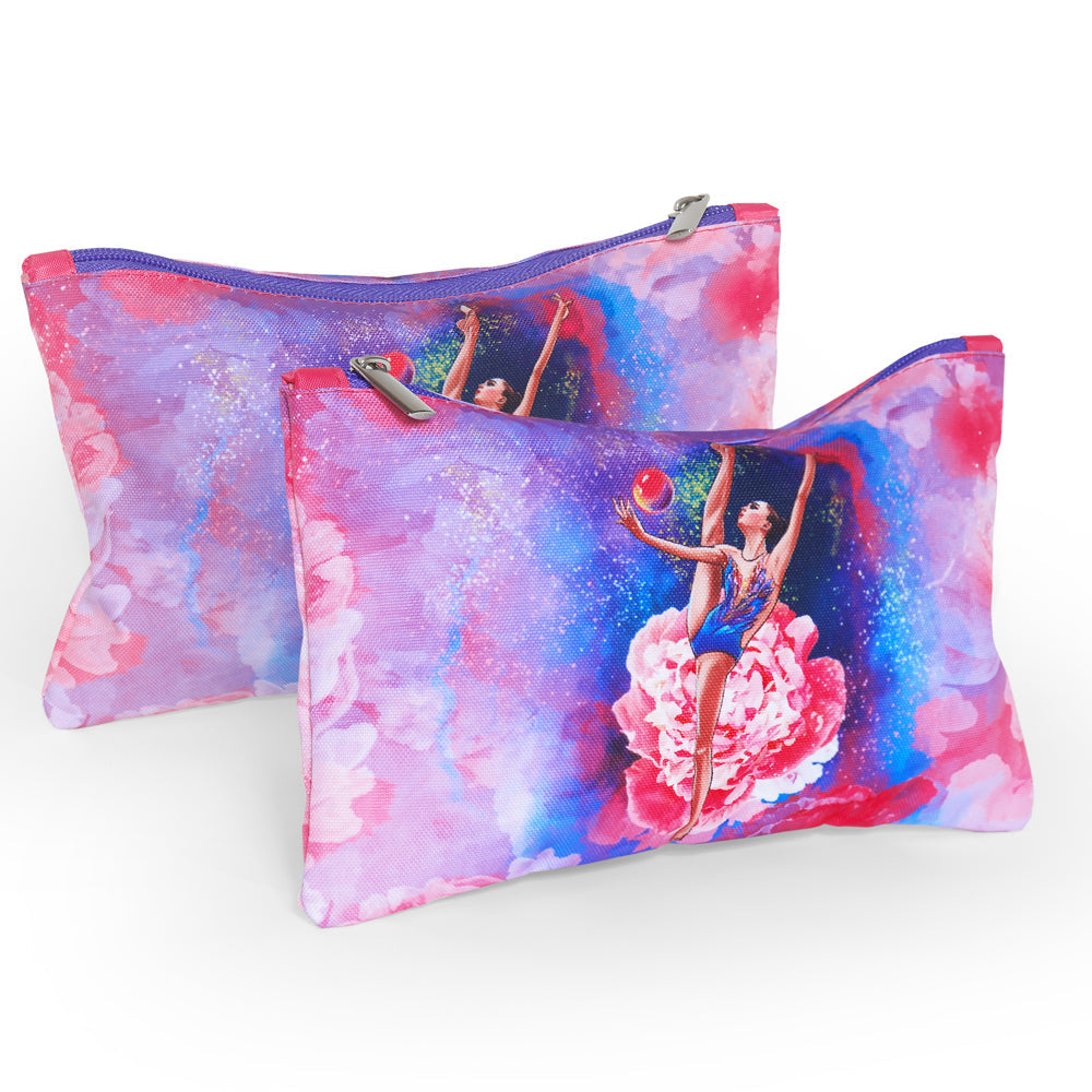 Trousse de toilette à motif gymnaste