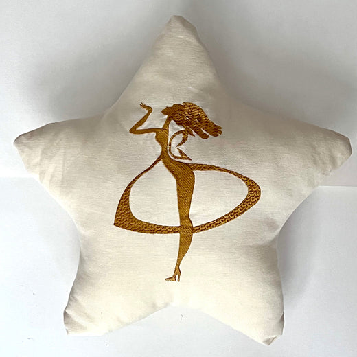 Oreiller décoratif de gymnaste
