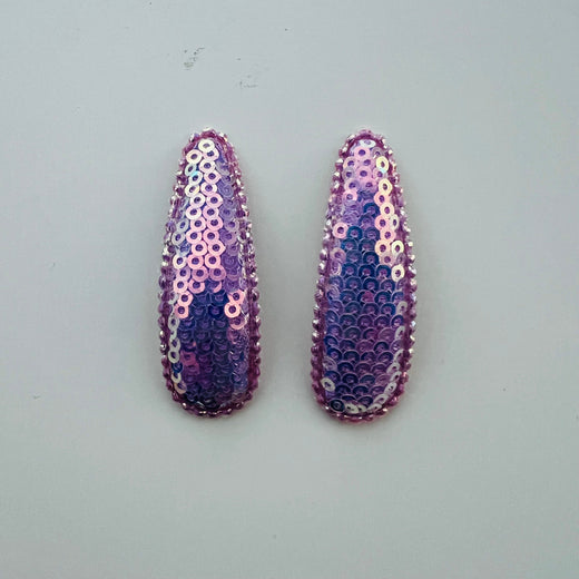 Pince à cheveux à paillettes