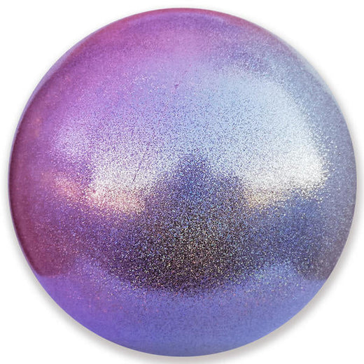 PASTORELLI Ball SHADED GLITTER 18cm FIG-approved - Silver and Pink