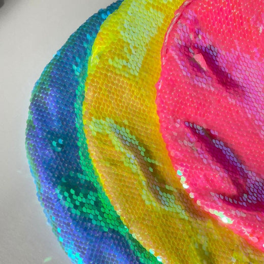 Support à paillettes pour ballon de gymnastique