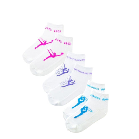 Chaussettes avec imprimé gymnaste