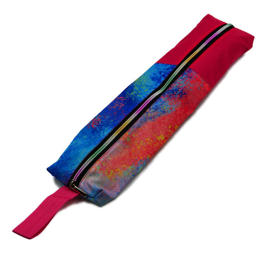Pink cover for rhythmic gymnastics clubs detail
