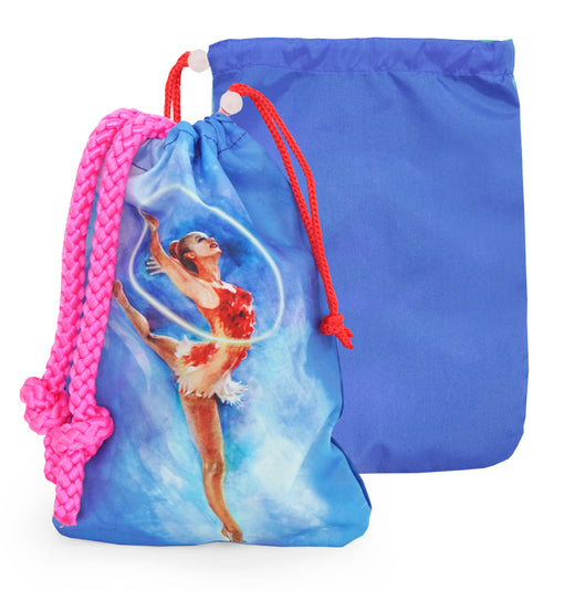 Cover for rhythmic gymnastics rope light blue