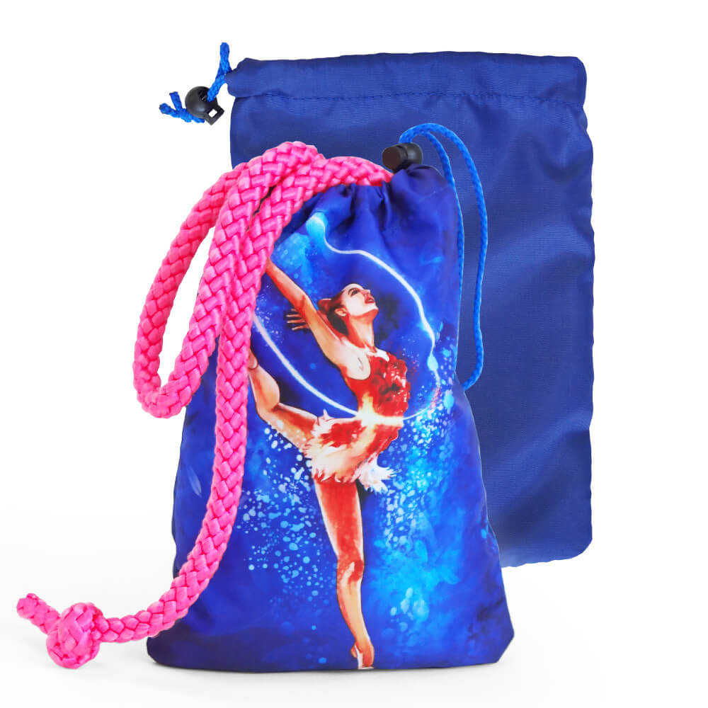 Cover for rhythmic gymnastics rope blue